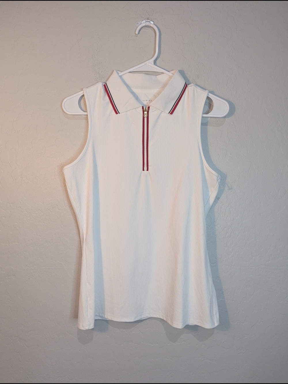 Varley Fritton Rib Performance Polo - Size S - Picture 4 of 8